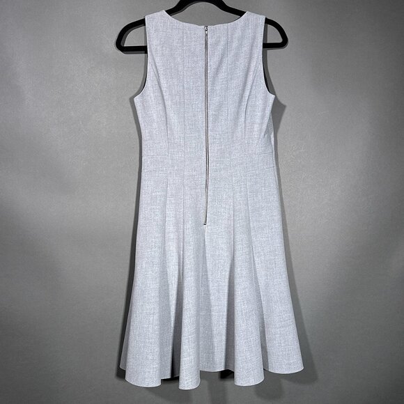 NWT H &‎ M Gray Pinafore Jumper Dress Size 10 - Picture 14 of 16